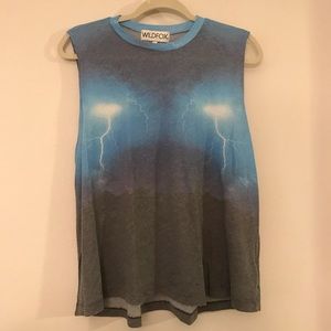 Wildfox Lightning Strike Tank-top